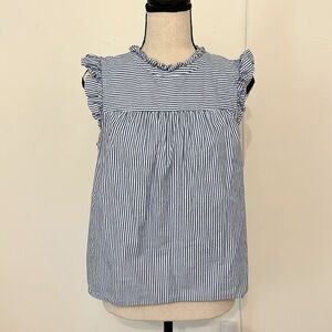 Ruffled Collar Shirt